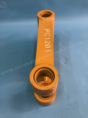 8076541 PC120 Komatsu Excavator Linkage কমলা ইস্পাত এইচ লিঙ্ক