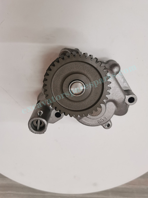 SY215 L220-0017M এর জন্য ME084735 ইঞ্জিন এক্সকাভেটর তেল পাম্প 6D34 অংশ