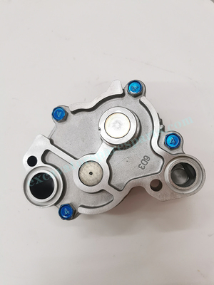 SY215 L220-0017M এর জন্য ME084735 ইঞ্জিন এক্সকাভেটর তেল পাম্প 6D34 অংশ